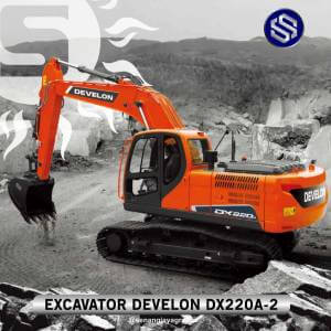 Excavator Develon Dx220a 2